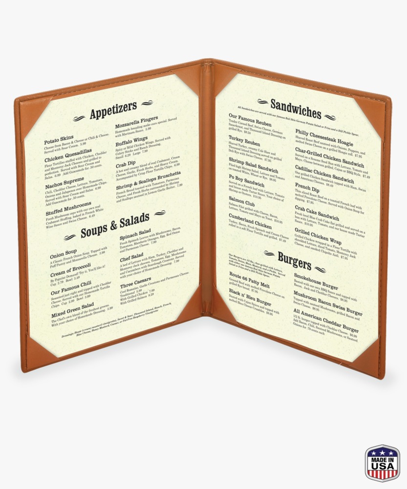 Restaurant Menu Cards